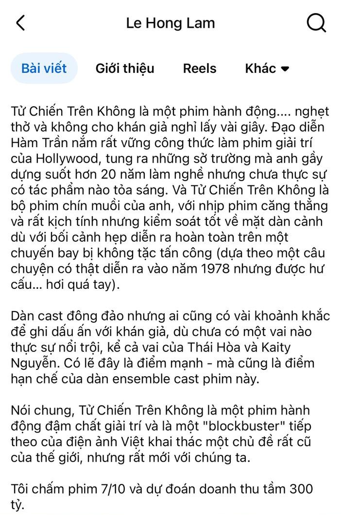 Giới chuyên môn review nóng Tử Chiến Trên Không: Đẳng cấp quốc tế, căng thẳng tột cùng- Ảnh 7.