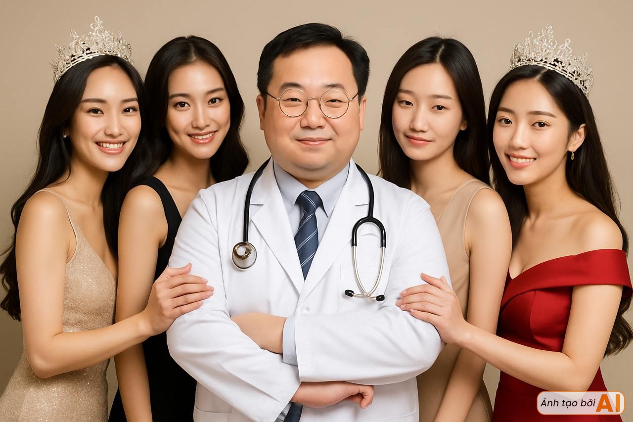 HÓNG: 1 bác sĩ thẩm mỹ nổi tiếng hẹn hò loạt nàng hậu Vbiz, khiến 2 mỹ nhân cùng bí mật sinh con thi nhau HÓNG: 1 bác sĩ thẩm mỹ nổi tiếng hẹn hò loạt nàng hậu Vbiz, khiến 2 mỹ nhân cùng bí mật sinh con thi nhau