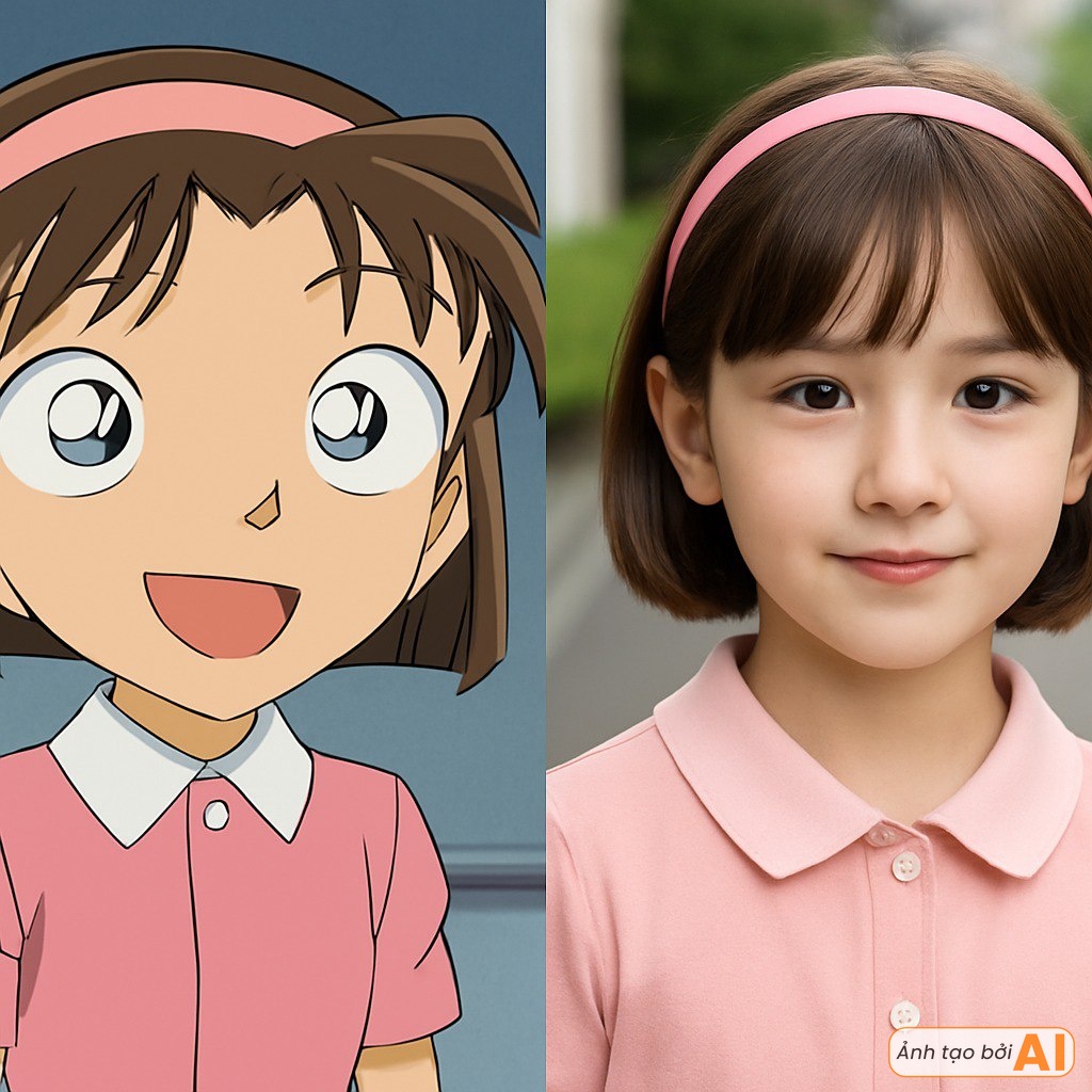 Dàn nhân vật hoạt hình Conan hóa người thật: Haibara xinh không tưởng, sao Ran lại kém sắc thế này- Ảnh 5. Dàn nhân vật hoạt hình Conan hóa người thật: Haibara xinh không tưởng, sao Ran lại kém sắc thế này- Ảnh 5.