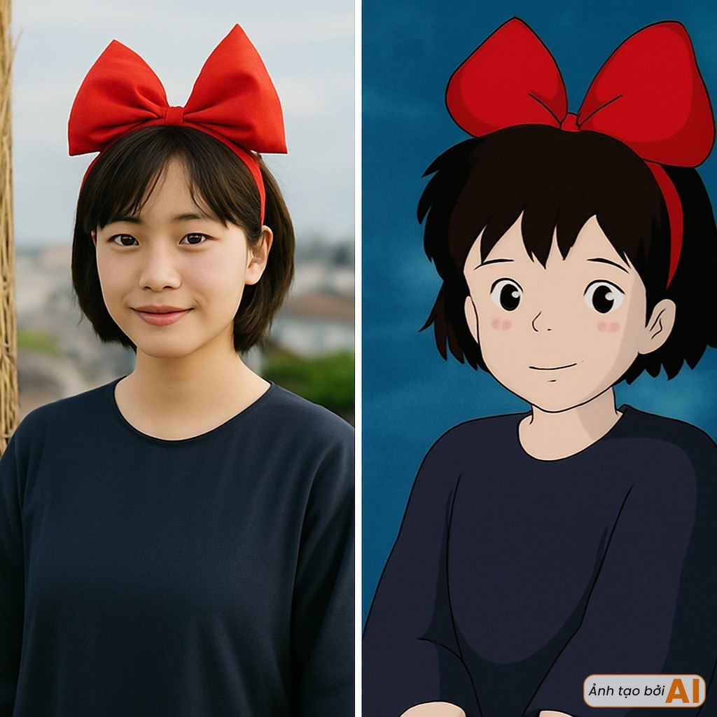 Dàn nhân vật hoạt hình Ghibli hoá người thật: 1 nàng công chúa đẹp hơn bản gốc, kéo đến ảnh cuối mà hết hồn- Ảnh 7. Dàn nhân vật hoạt hình Ghibli hoá người thật: 1 nàng công chúa đẹp hơn bản gốc, kéo đến ảnh cuối mà hết hồn- Ảnh 7.