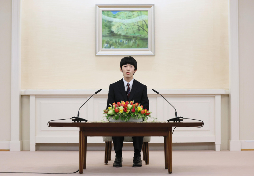 Hoàng tử Nhật Bản gây chú ý khi xuất hiện trong họp báo đầu tiên, hé lộ đam mê đặc biệt- Ảnh 3. Hoàng tử Nhật Bản gây chú ý khi xuất hiện trong họp báo đầu tiên, hé lộ đam mê đặc biệt- Ảnh 3.