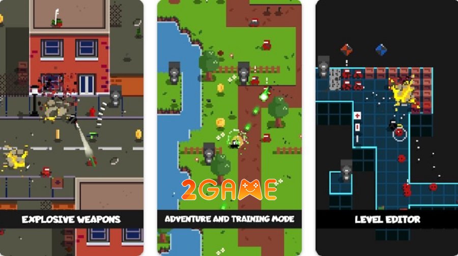 Pico Hero – Game phiêu lưu hành động shooter đồ hoạ pixel picoheroes 4