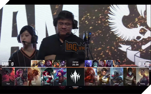LCP 2025: CFO Khẳng Định Vị Thế Nhà Vô Địch Khởi Động Mùa Giải Trước GAM Esports 2