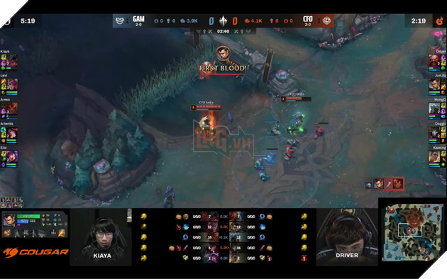 LCP 2025: CFO Khẳng Định Vị Thế Nhà Vô Địch Khởi Động Mùa Giải Trước GAM Esports 3