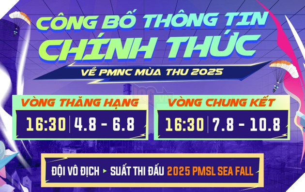 Giải Vô Địch Quốc Gia Thể Thao Điện Tử 2025 PUBG Mobile: 16 Đội Tuyển Tranh Tài Vòng Chung Kết PMNC Mùa Thu 2025 2