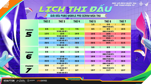 Giải Vô Địch Quốc Gia Thể Thao Điện Tử 2025 PUBG Mobile: Khởi Tranh PMNC Mùa Thu 2025 2