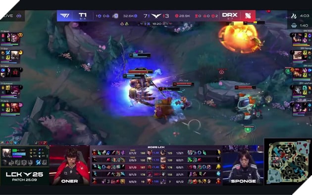 LCK 2025: T1 Ap Dao DRX, Faker Lap Pentakill Voi Van Dau Nhieu Mang Ha Guc Nhat 4 LCK 2025: T1 Áp Đảo DRX, Faker Lập Pentakill Với Ván Đấu Nhiều Mạng Hạ Gục Nhất 4
