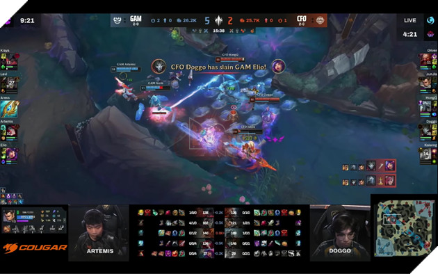 LCP 2025: CFO Khẳng Định Vị Thế Nhà Vô Địch Khởi Động Mùa Giải Trước GAM Esports 4