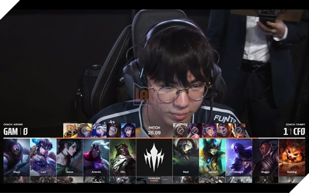 LCP 2025: CFO Khẳng Định Vị Thế Nhà Vô Địch Khởi Động Mùa Giải Trước GAM Esports 6