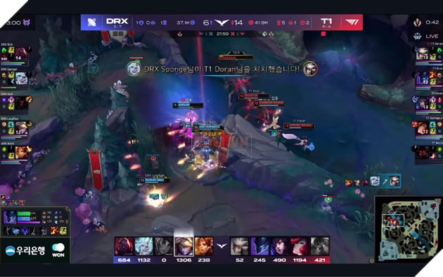 LCK 2025: T1 Ap Dao DRX, Faker Lap Pentakill Voi Van Dau Nhieu Mang Ha Guc Nhat 8 LCK 2025: T1 Áp Đảo DRX, Faker Lập Pentakill Với Ván Đấu Nhiều Mạng Hạ Gục Nhất 8