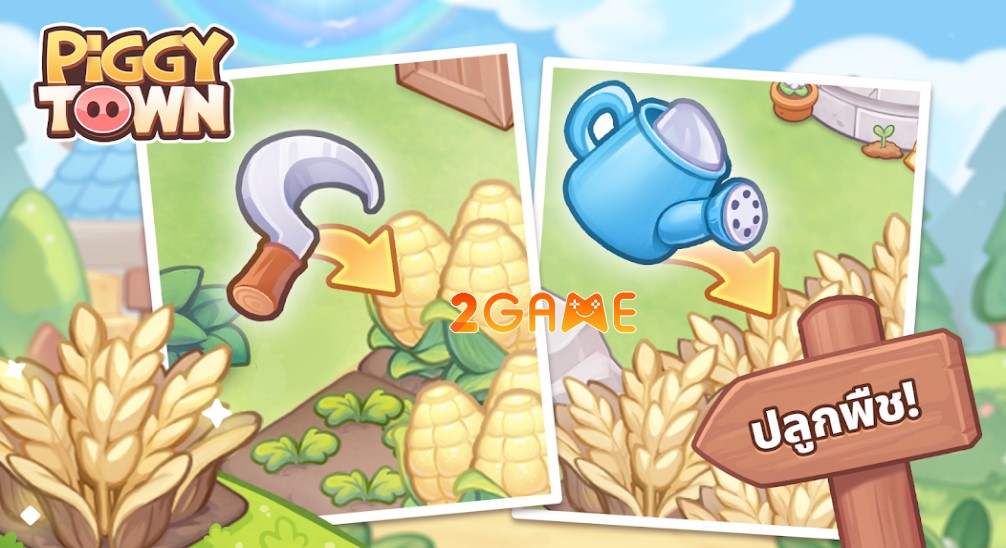 game mô phỏng quản lý chăn nuôi Piggy Town