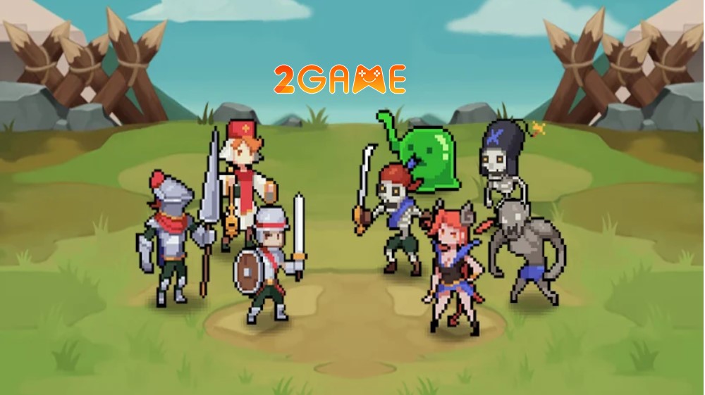 Pixel Mini Warriors: 4 Races – Game chiến thuật vui nhộn với đồ họa pixel ngộ nghĩnh pixel mini warriors 4 races 1