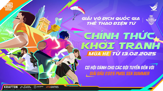 Giải Vô Địch Quốc Gia Thể Thao Điện Tử 2025 Chính Thức Giới Thiệu Bộ Môn PUBG Mobile PMNC 2025