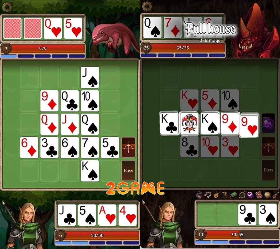 Poker and Sorcery – Chiến đấu với quái vật bằng cách chơi bài pokerandsorcery 3