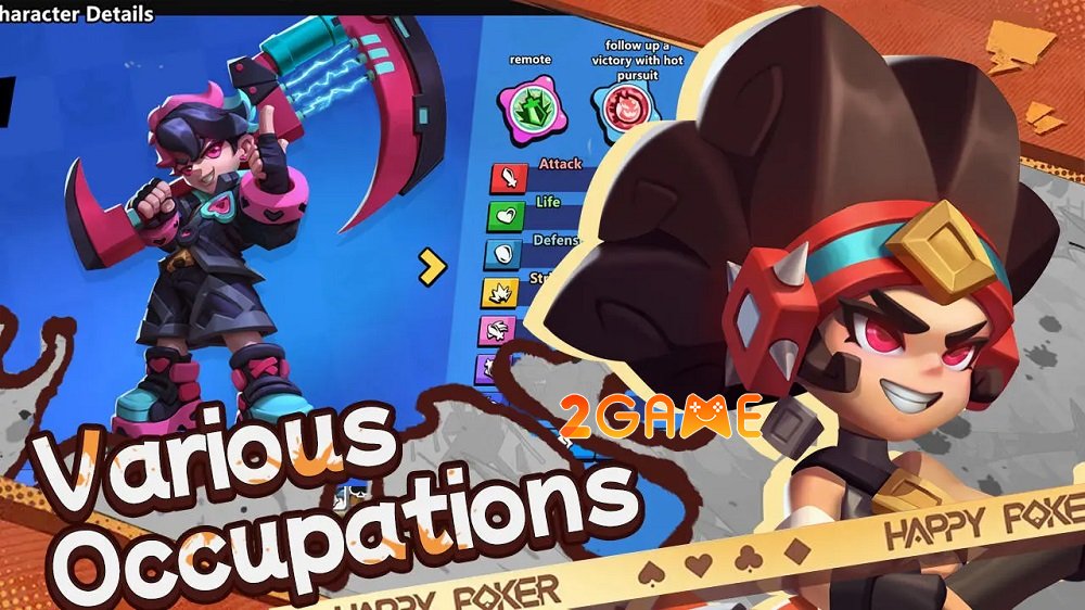 Poker Brawl – Thế giới chiến thuật của những quân bài được thiết kế độc đáo pokerbrawl 3