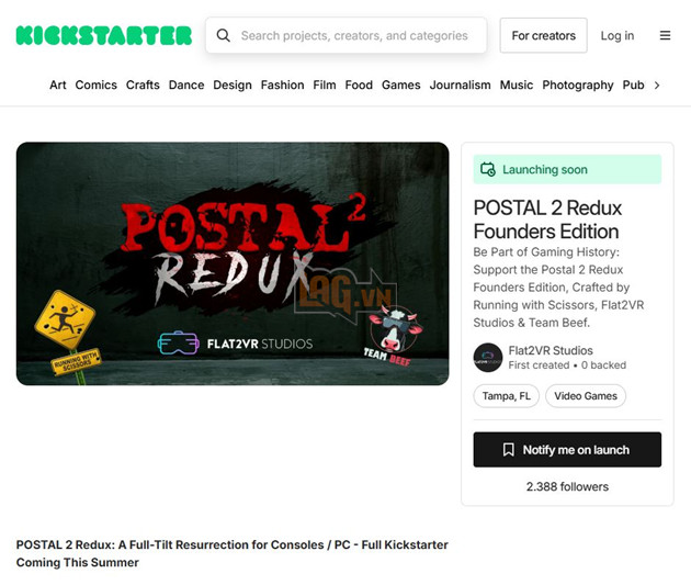 Mot Trong Nhung Game Gay Tranh Cai Nhat Moi Thoi Dai Bat Ngo Quay Tro Lai 3 Nhà phát triển còn công bố dự án Postal 2 Redux trong năm nay