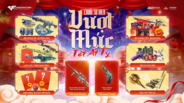 Đột Kích hé lộ chuỗi sự kiện Vượt mức Tết Ất Tỵ pr cf event atty fn thumb20250123152259jpg