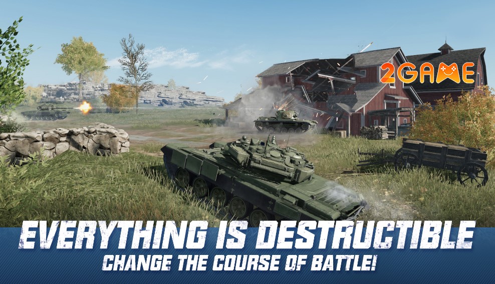 Đấu trường xe tăng đầy kịch tính trong game Project: Tank project tank 4