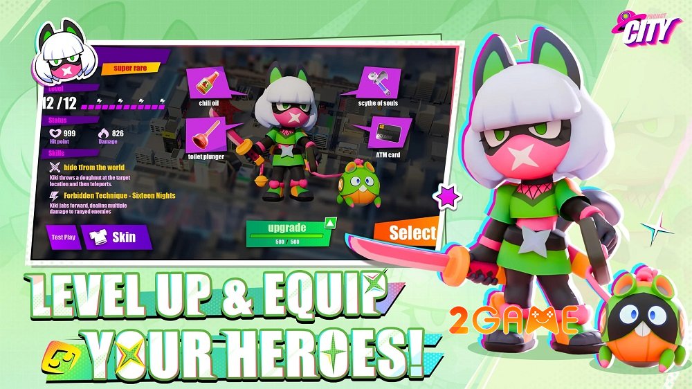 Project: City – Hành trình đầy màu sắc với những trận chiến chớp nhoáng projectcity 4