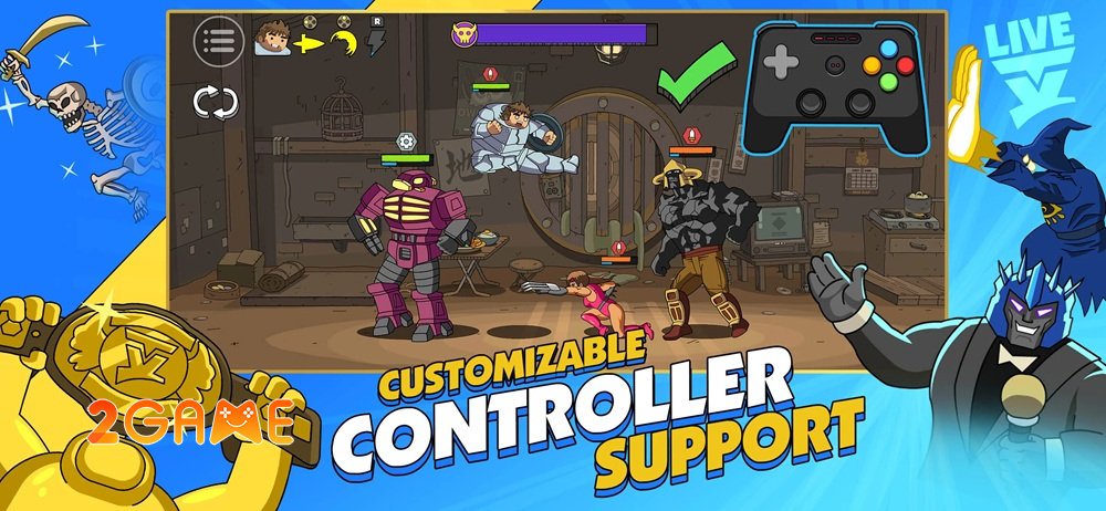 Punch TV: Fighting Game Show – Cuộc chiến đỉnh cao của những chiến binh Fatverse punchtvfightinggameshow 8