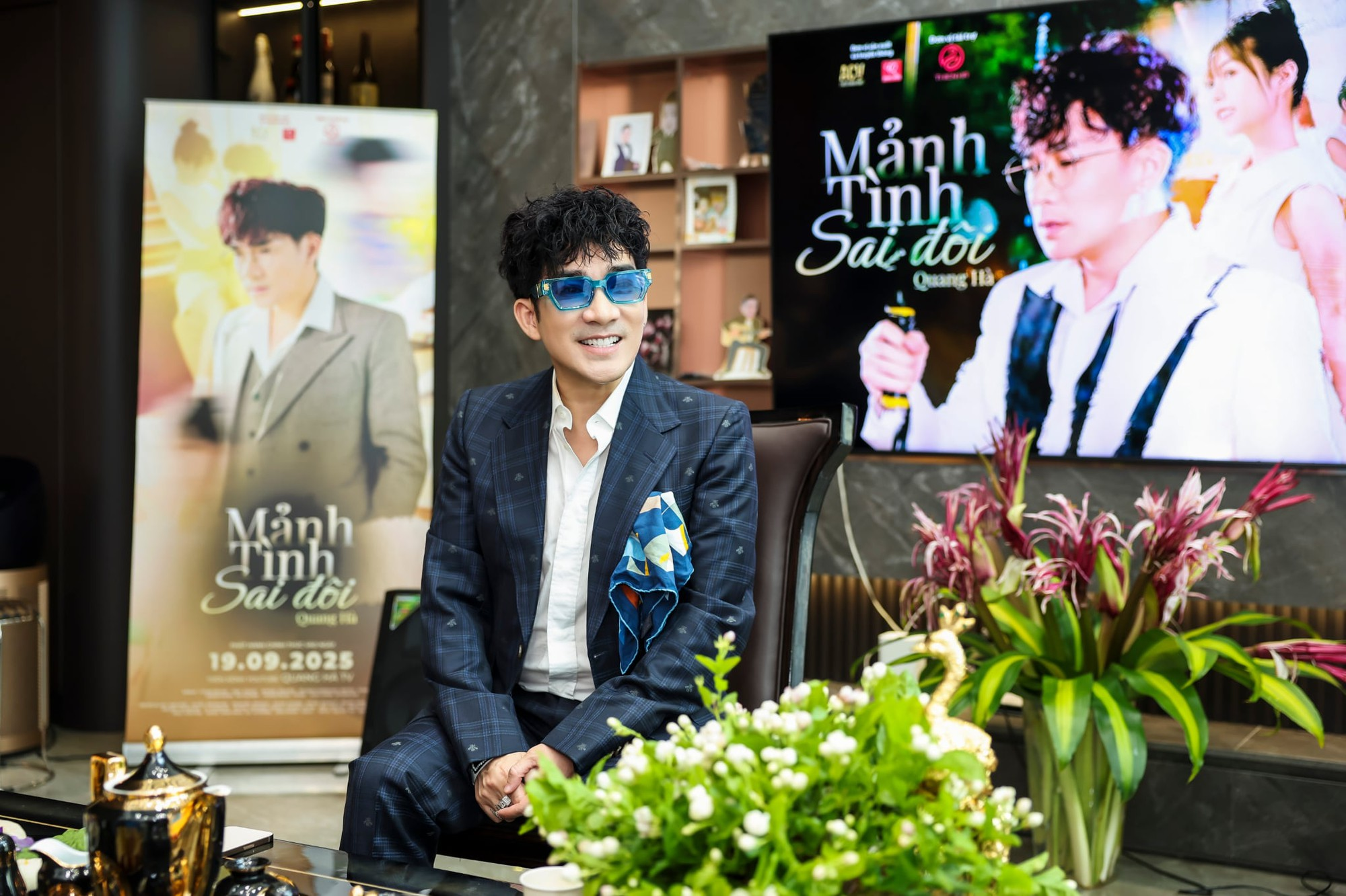 Nhà 8 tầng của ca sĩ Quang Hà ở Ngọc Lâm, Hà Nội- Ảnh 1.