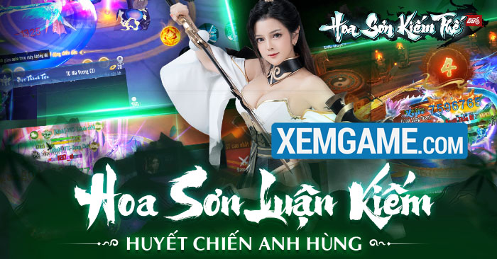 Nhân dịp ra mắt Hoa Sơn Kiếm Thế VTC tặng 1000 giftcode khủng qtud8kwu hoa son kiem the vtc 3