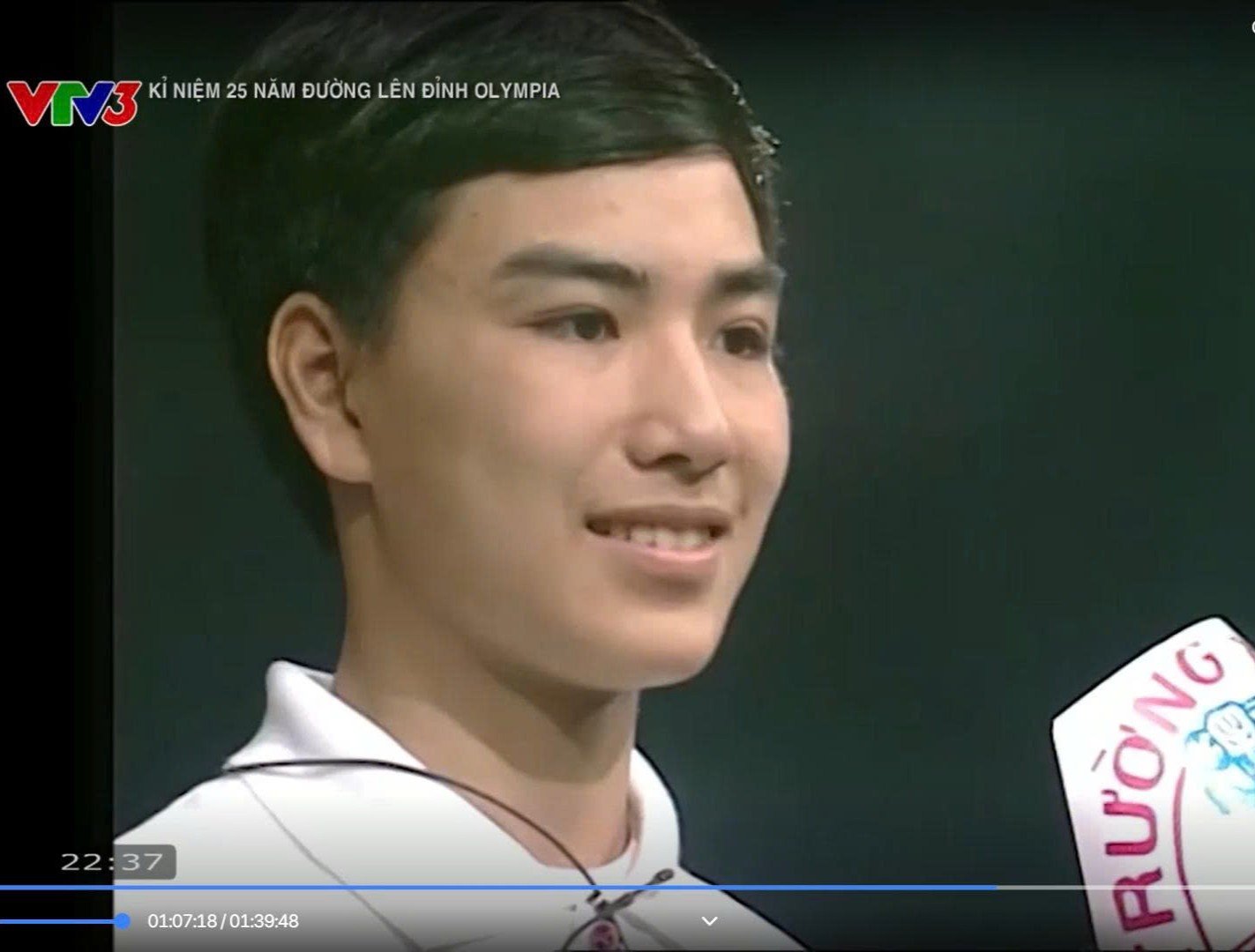 Phan Mạnh Tân, quán quân Đường lên đỉnh Olympia năm thứ 2.