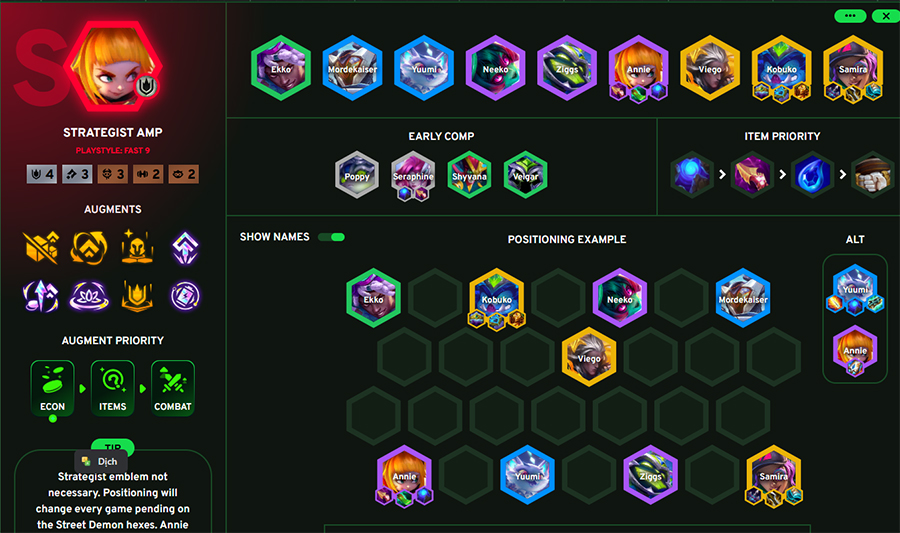 Đội hình Kim Ngưu DTCL mùa 14 TFT mạnh nhất quan su amp 1