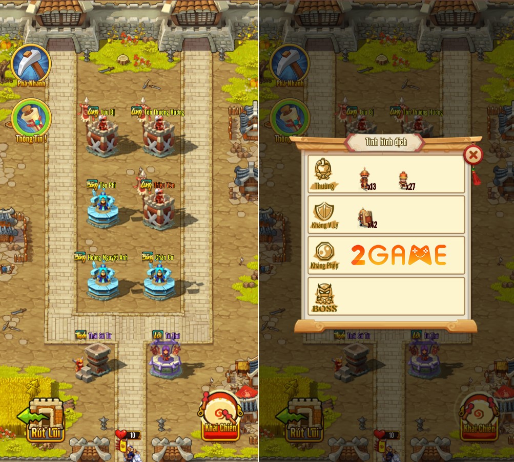 game thủ thành Quân Sư Thủ Thành 3Q