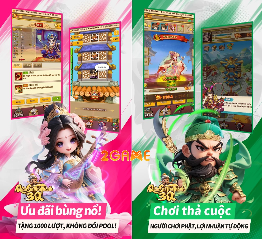 Game thủ thành Tam Quốc Quân Sư Thủ Thành 3Q