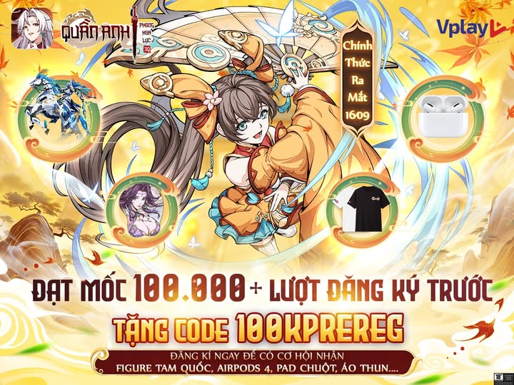 Quần Anh Phong Hoa Lục bùng nổ cùng MV hoành tráng và sự kiện duet hấp dẫn trước thềm ra mắt quananhphonghoaluc uudai 2