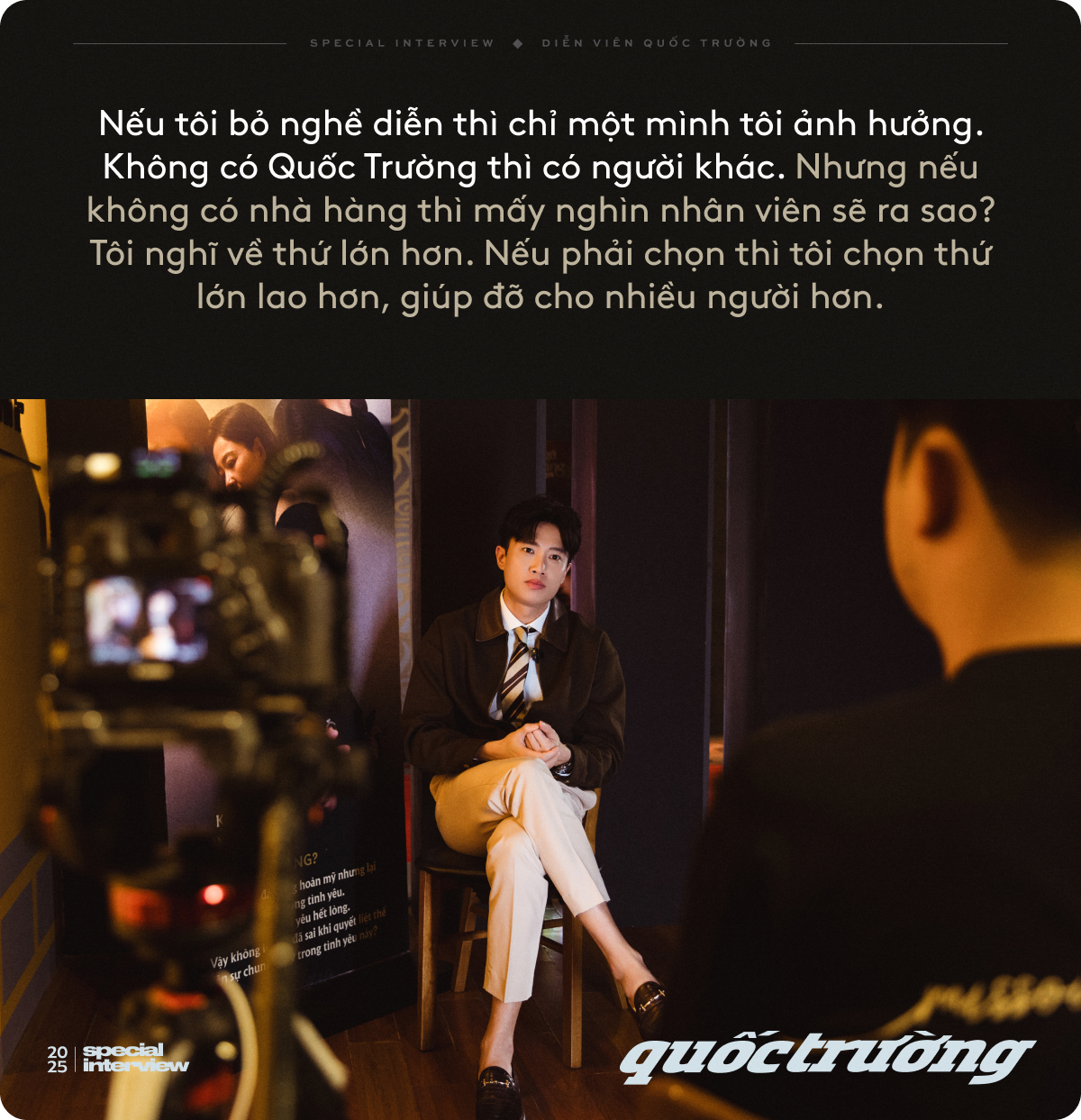 Quốc Trường: Cả nước đều khao khát xem bạn gái của tôi là ai, cứ thấy tôi đứng với ai là tự động ghép đôi- Ảnh 14.