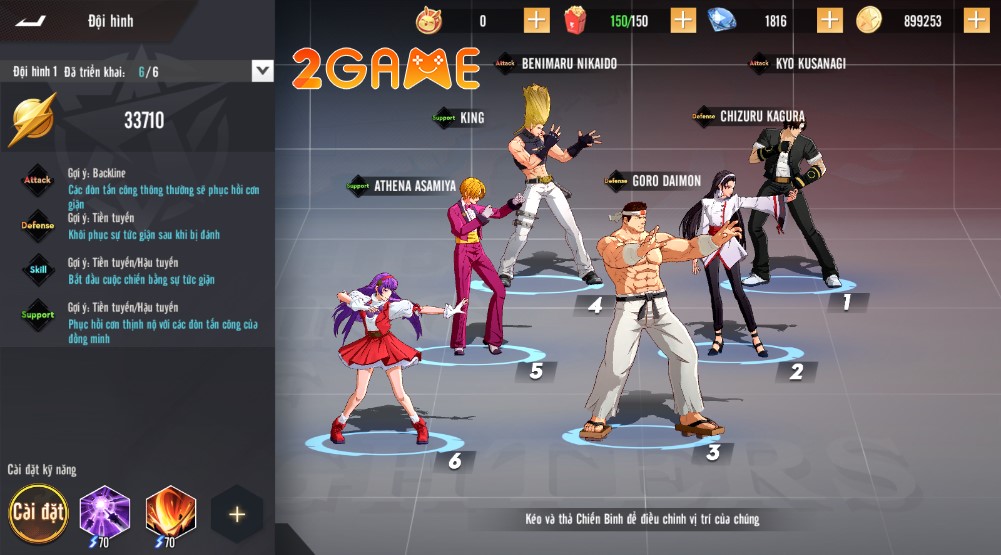 Quyền Vương Chiến K.O – 4 Đội hình mạnh nhất mà tân thủ không nên bỏ qua quyen vuong chien k o 1