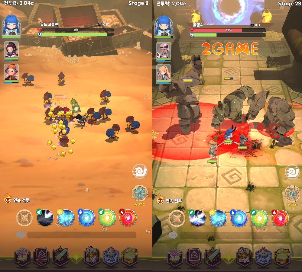 raise-abyss-knight-2 Hóa thân thành nữ anh hùng trong game Raise Abyss Knight raise abyss knight 2