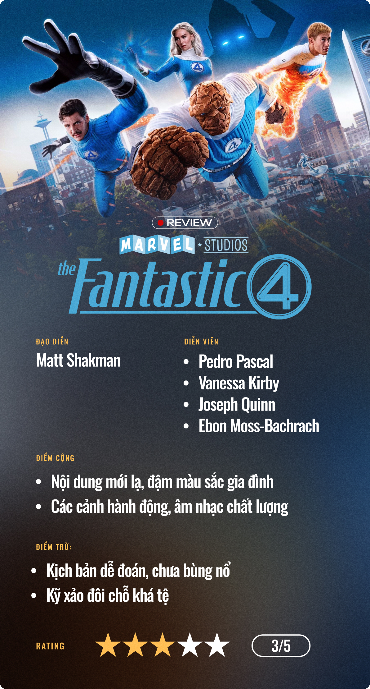 The Fantastic Four: First Steps - Marvel cứ an toàn thế này thì DC vượt mặt mất thôi- Ảnh 8.