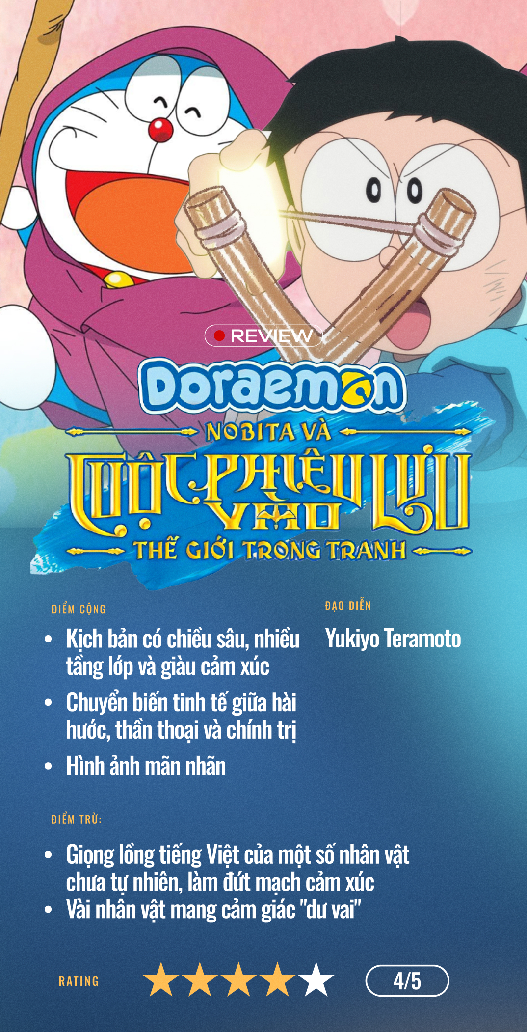 Doraemon Movie 44: Đẹp như triển lãm hội họa, đủ sức lay động cả người lớn- Ảnh 7. Doraemon Movie 44: Đẹp như triển lãm hội họa, đủ sức lay động cả người lớn- Ảnh 7.