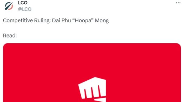 LMHT: Thêm một tuyển thủ Việt Nam bị cấm thi đấu vì dàn xếp tỉ số 28 LMHT: Thêm một tuyển thủ Việt Nam bị cấm thi đấu vì dàn xếp tỉ số riot cam tuyen thu vn hoopa 2jpg