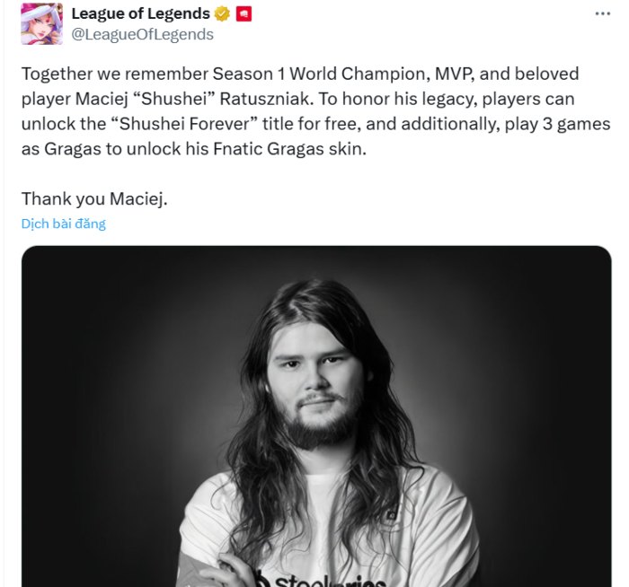 riot-tang-skin-gragas Riot tặng skin Gragas để tưởng nhớ nhà vô địch CKTG vừa qua đời riot tang skin gragas