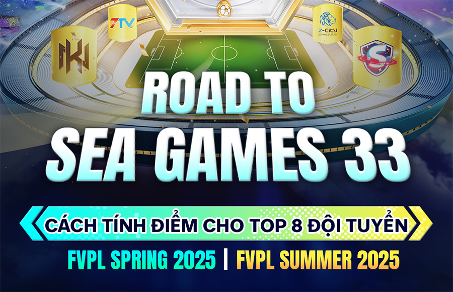 Công bố vòng tuyển chọn Esports SEA Games 33 nội dung FC Online road to sea games 33