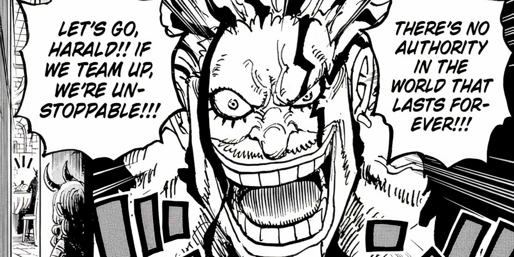 One Piece 1162: Oda chính thức xác nhận bộ ba hải tặc mạnh nhất lịch sử đối đầu Imu- Ảnh 3. One Piece 1162: Oda chính thức xác nhận bộ ba hải tặc mạnh nhất lịch sử đối đầu Imu- Ảnh 3.