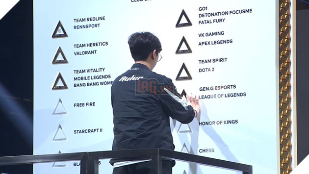 Siêu xạ thủ Ruler gắn khung tên GEN.G vào bảng thành tích EWC 2025