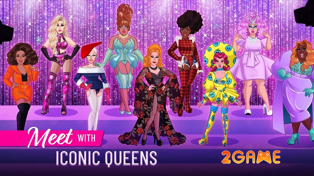 RuPaul’s Drag Race Match Queen mang những câu đố hấp dẫn lên mobile rupauls drag race match queen pre registration 6