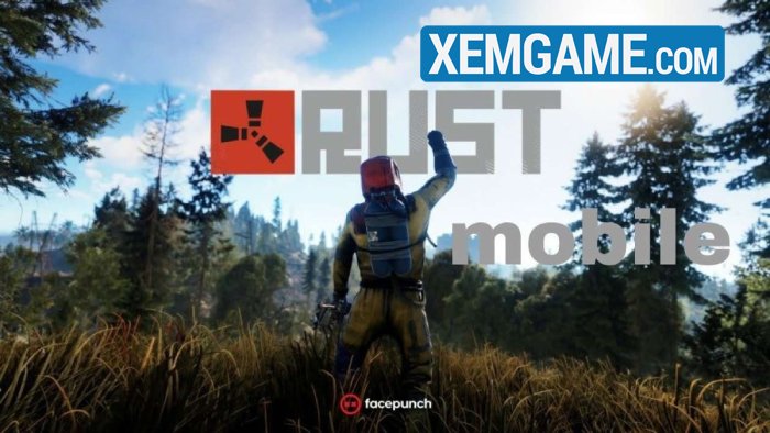 Rust Mobile bất ngờ xuất hiện, mang đến đầy đủ tính năng bản PC rust mobile 1