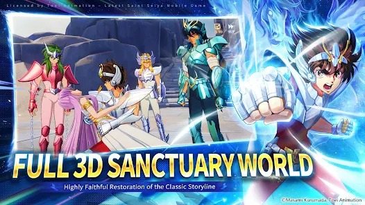 Saint Seiya EX: Bùng nổ Cosmo, tái hiện Áo giáp vàng huyền thoại trên mobile saint seiya