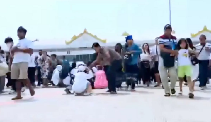 Động đất Myanmar: Tháp kiểm soát không lưu sập, tất cả nhân viên có thể đã chết- Ảnh 1. Động đất Myanmar: Tháp kiểm soát không lưu sập, tất cả nhân viên có thể đã chết- Ảnh 1.