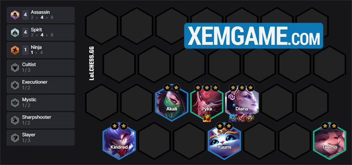 Tái Hiện ĐTCL 4.5: Tìm hiểu con bài Sát Thủ reroll – lúc nào cũng khỏe sat thu tai hien dtcl 4 5 2