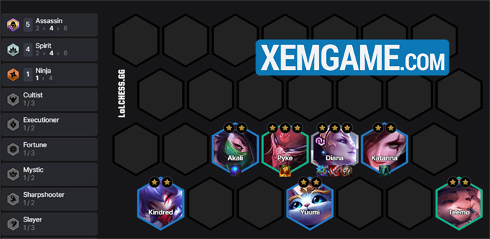 Tái Hiện ĐTCL 4.5: Tìm hiểu con bài Sát Thủ reroll – lúc nào cũng khỏe sat thu tai hien dtcl 4 5 3