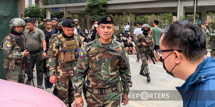 Myanmar mở 'chiến dịch cuối cùng' truy quét ổ lừa đảo, hơn 300 người bị bắt- Ảnh 4.