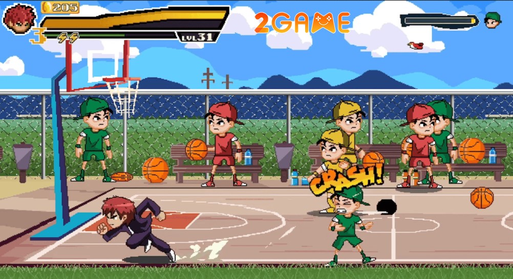 Trở về tuổi thơ game thùng trong tựa game mobile School Hero school hero 3