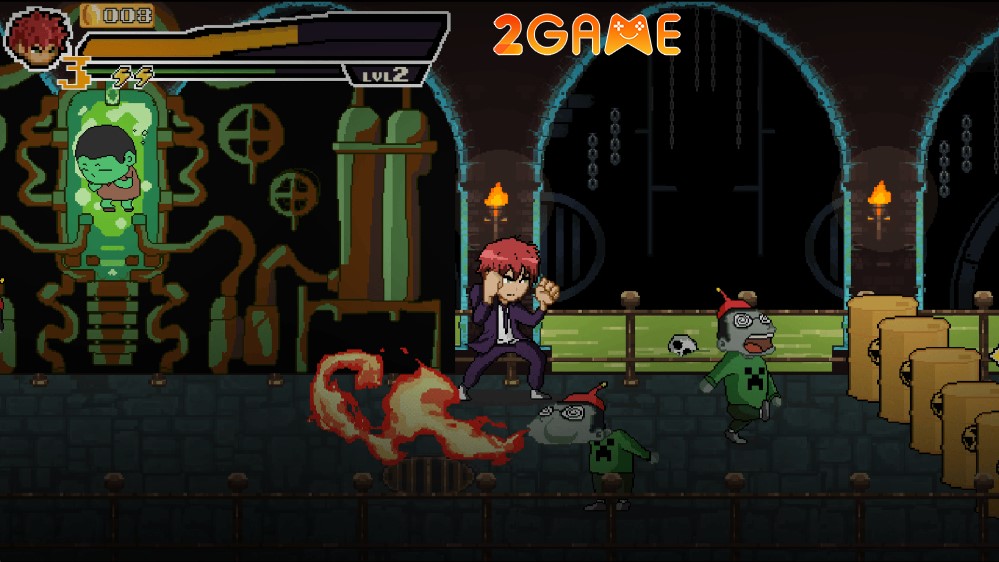 Trở về tuổi thơ game thùng trong tựa game mobile School Hero school hero 5